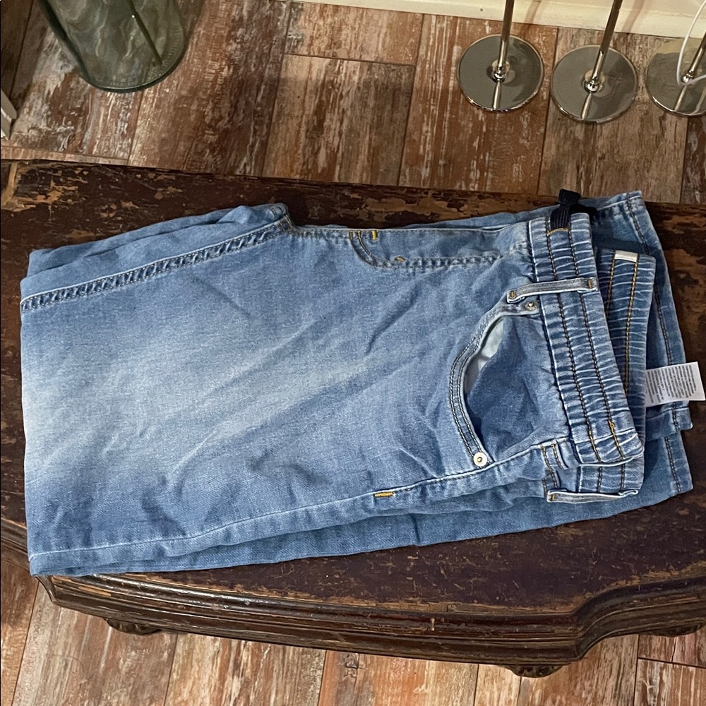 Signature by Levi Strauss Light Blue Denim Joggers